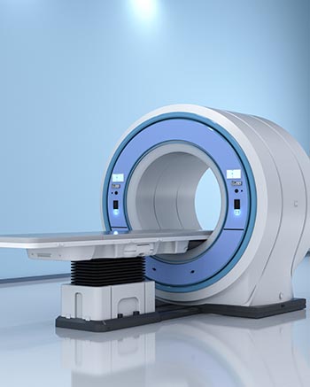 mri scan machine in room MRI